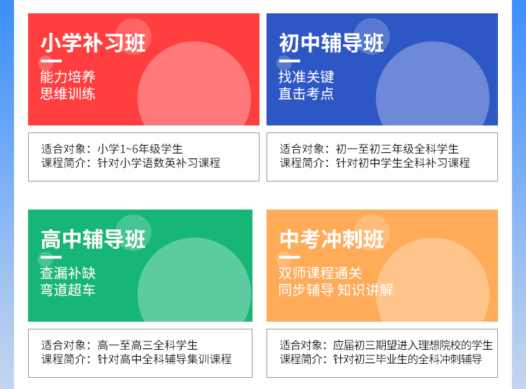 粮道街附近的补习班