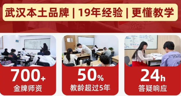 武汉初三冲刺班选哪家?老牌尖锋教育校区汇总